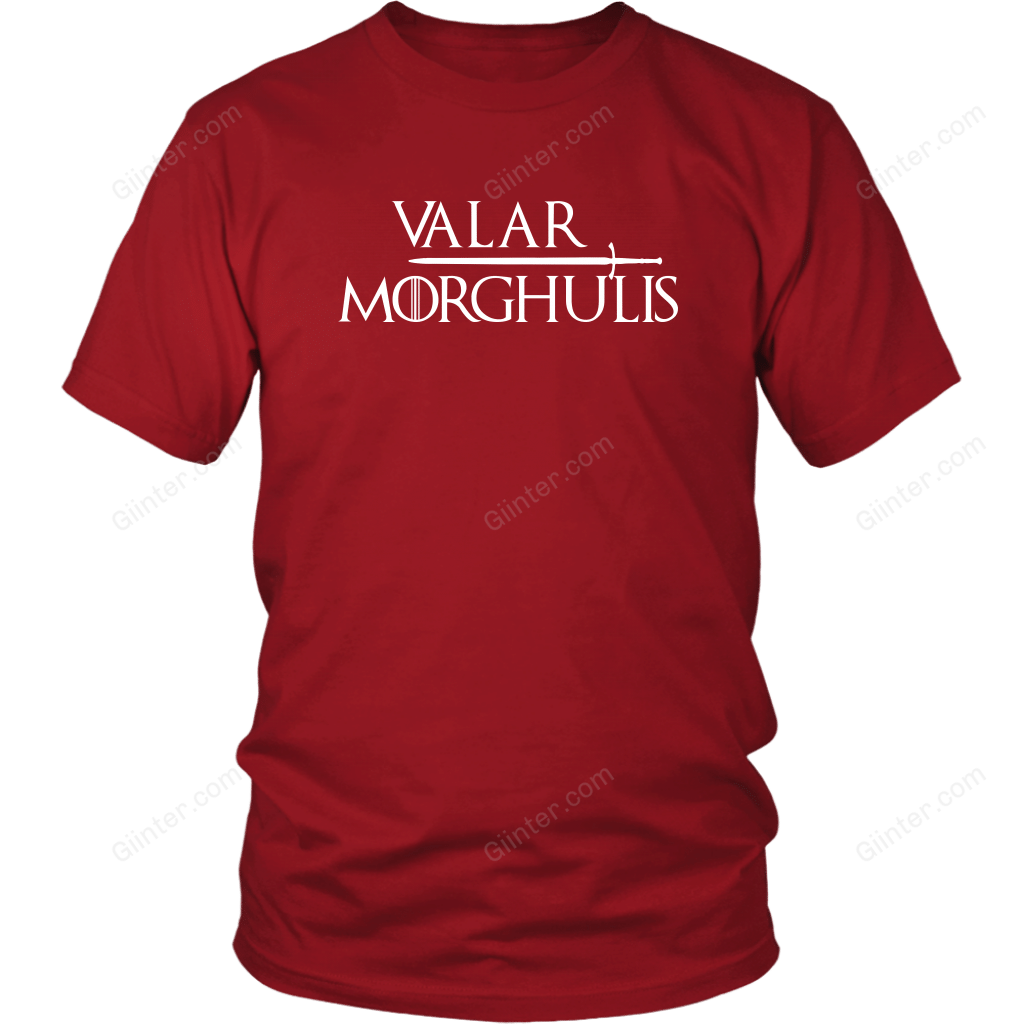 "Valar Morghulis" Game Of Thrones T-shirt/Hoodie