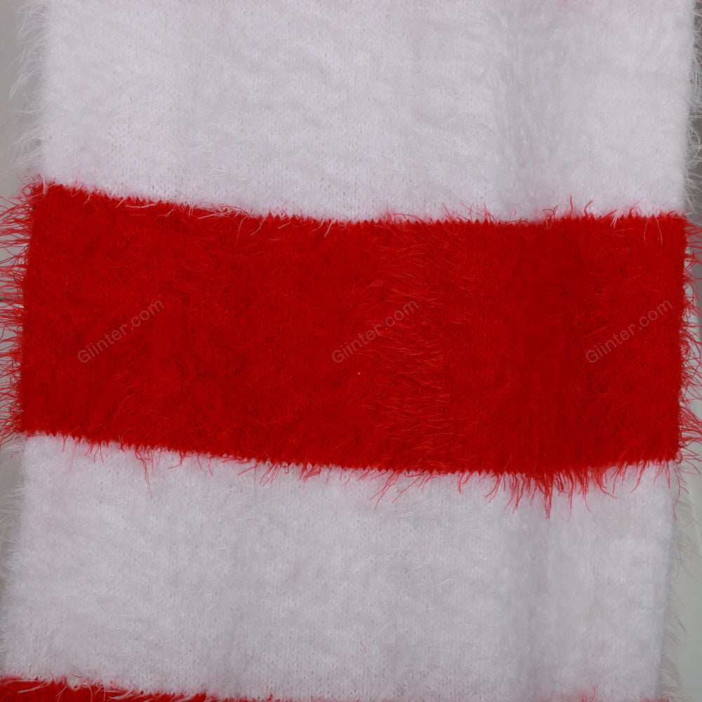 2018 Cartoon The Grinch Scarf Red And White Scarf