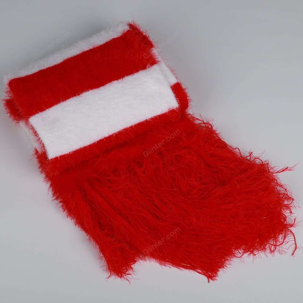 2018 Cartoon The Grinch Scarf Red And White Scarf