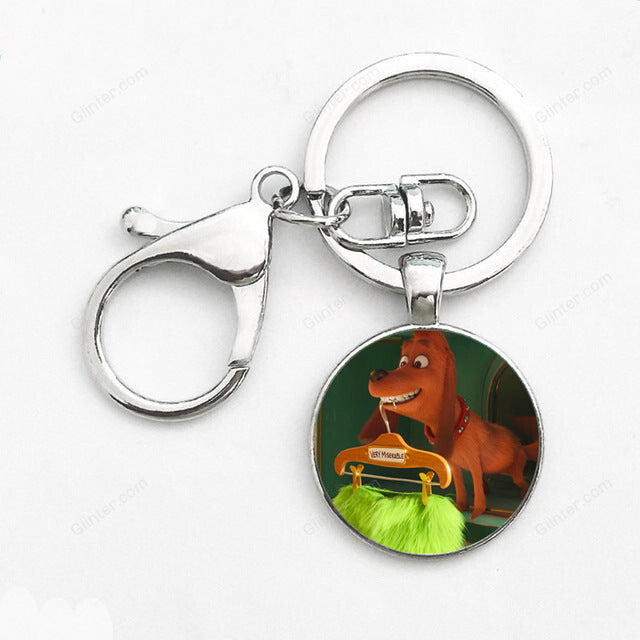 2018 Fashion Bag/Car Accessories Keychain Grinch Key Chain