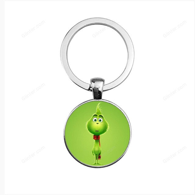 2018 Fashion Bag/Car Accessories Keychain Grinch Key Chain