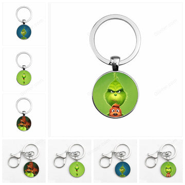 2018 Fashion Bag/Car Accessories Keychain Grinch Key Chain