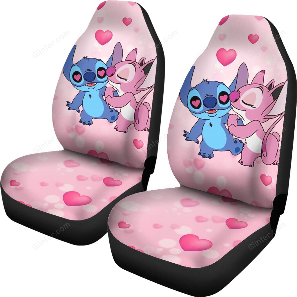2pcs Angel Stitch Car Seat Cover GINLIST73120