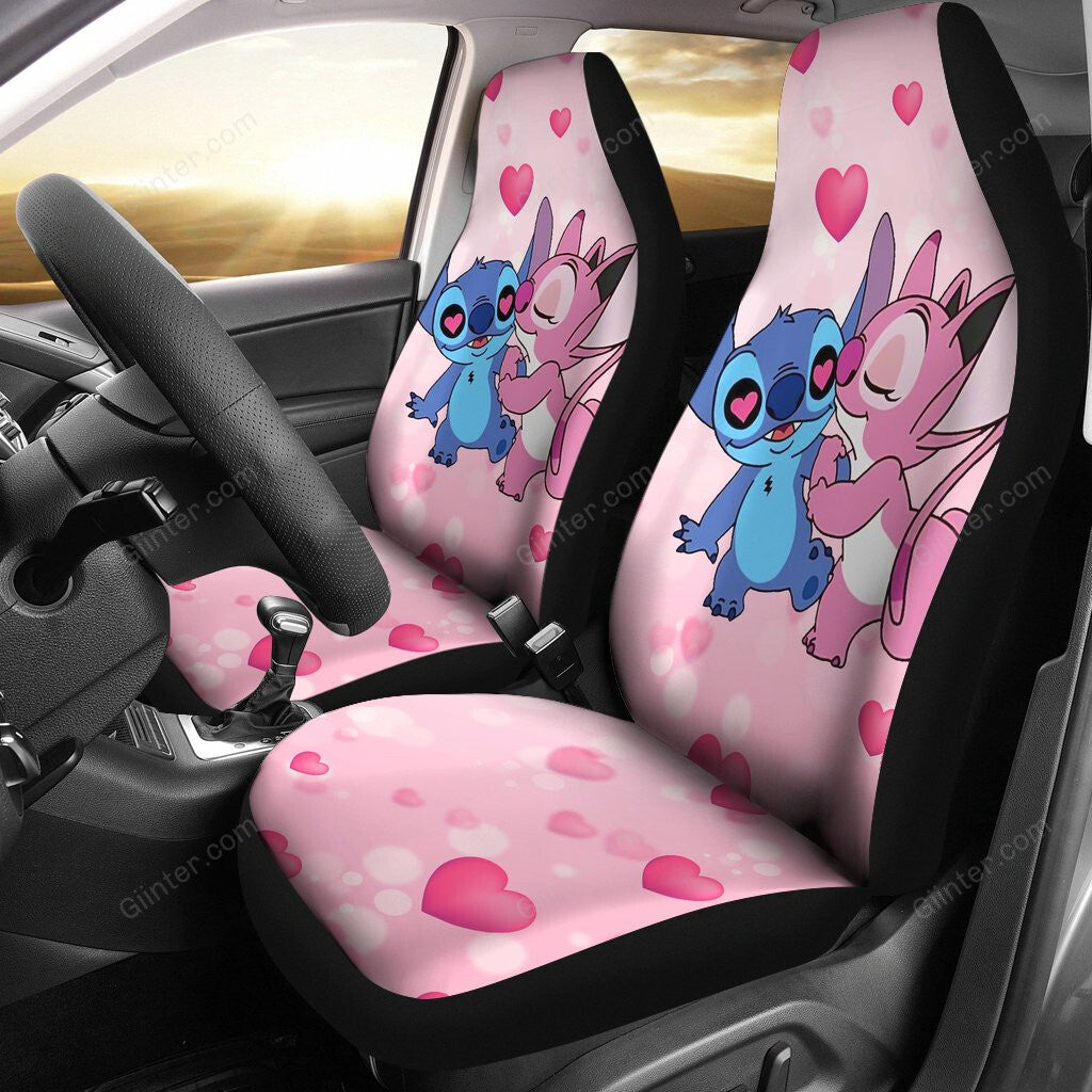 2pcs Angel Stitch Car Seat Cover GINLIST73120