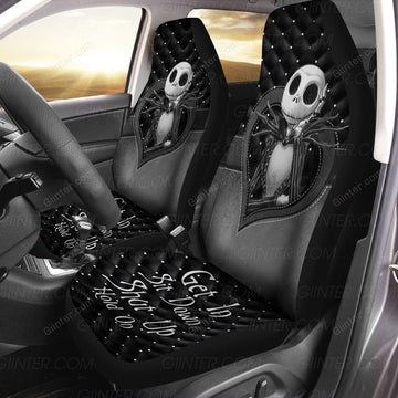 2PCS Get In Sit Down Car JS Seat Cover GINNBC94467