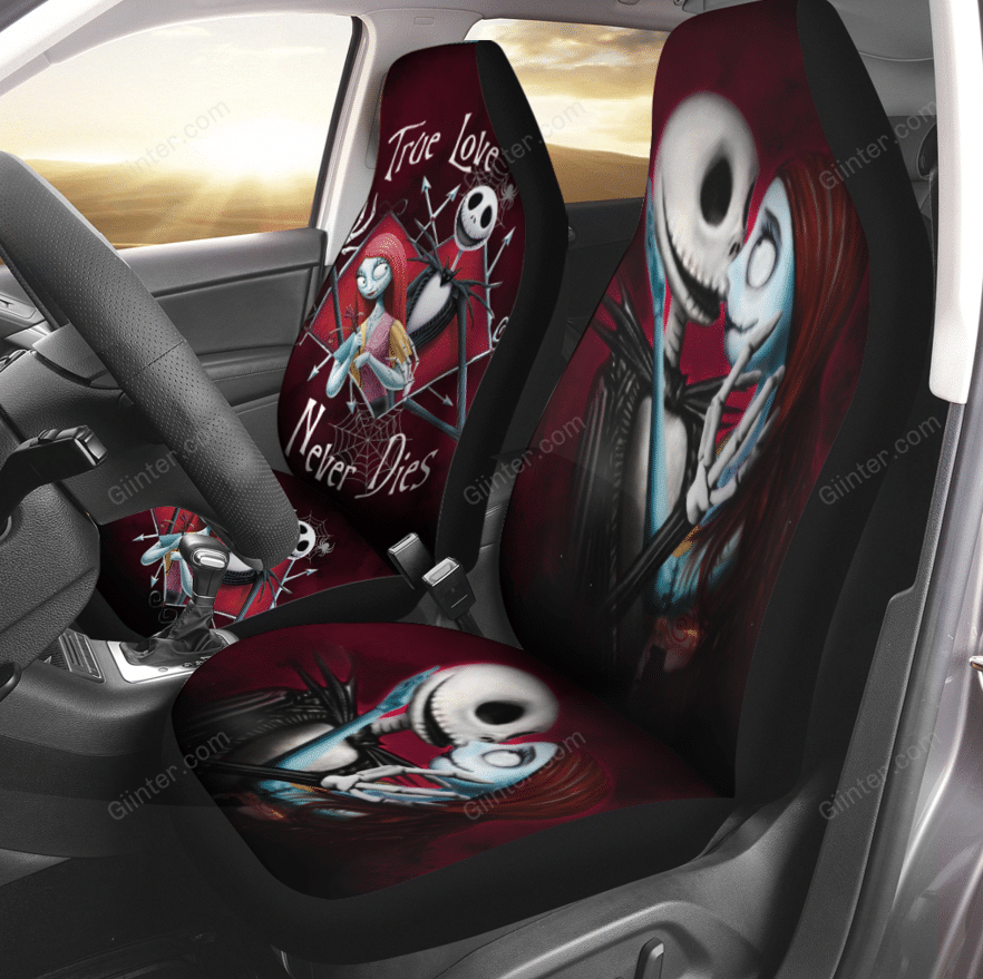 jack skellington car seat cover
