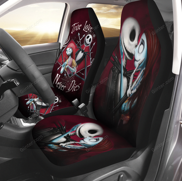jack skellington car seat cover