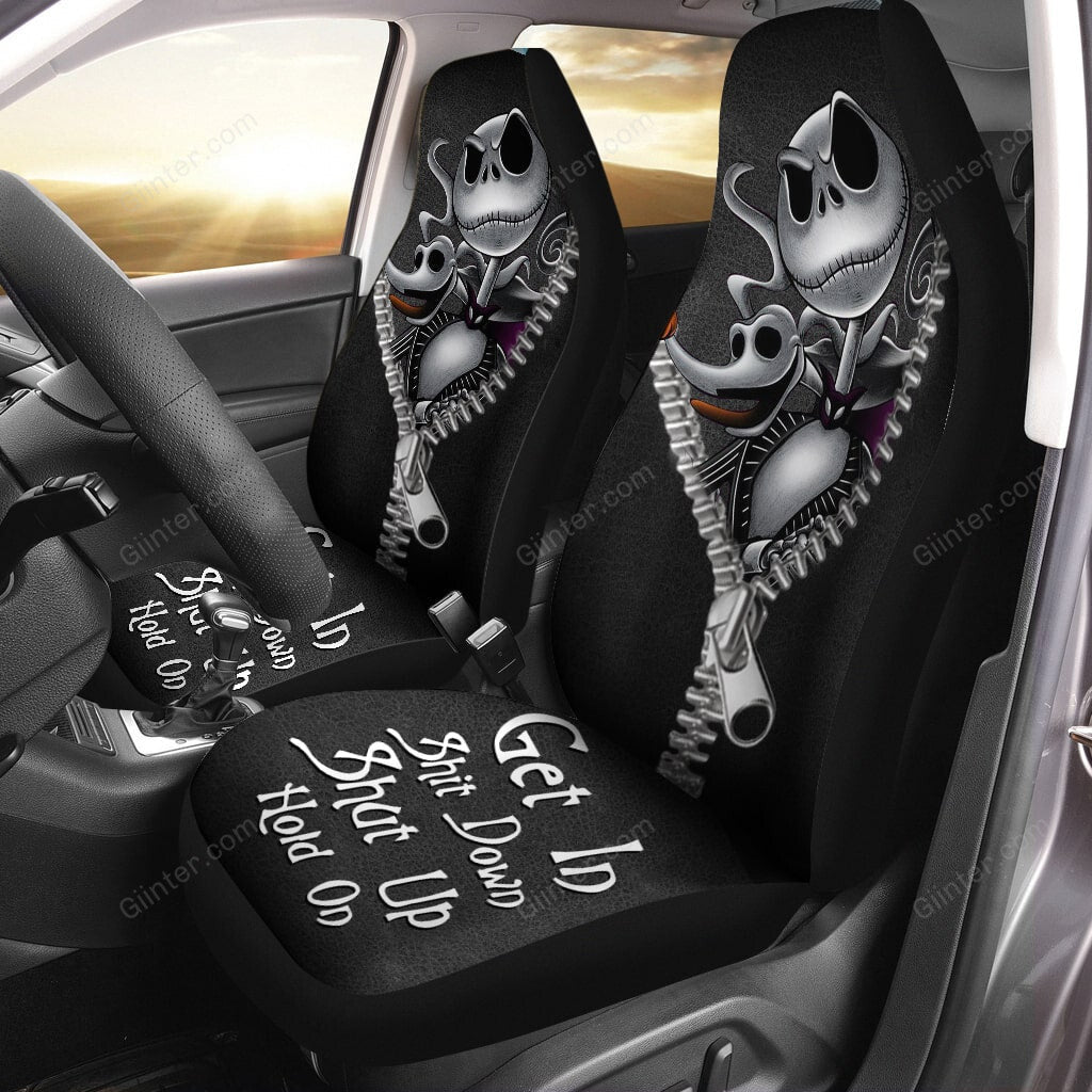 jack skellington car seat cover