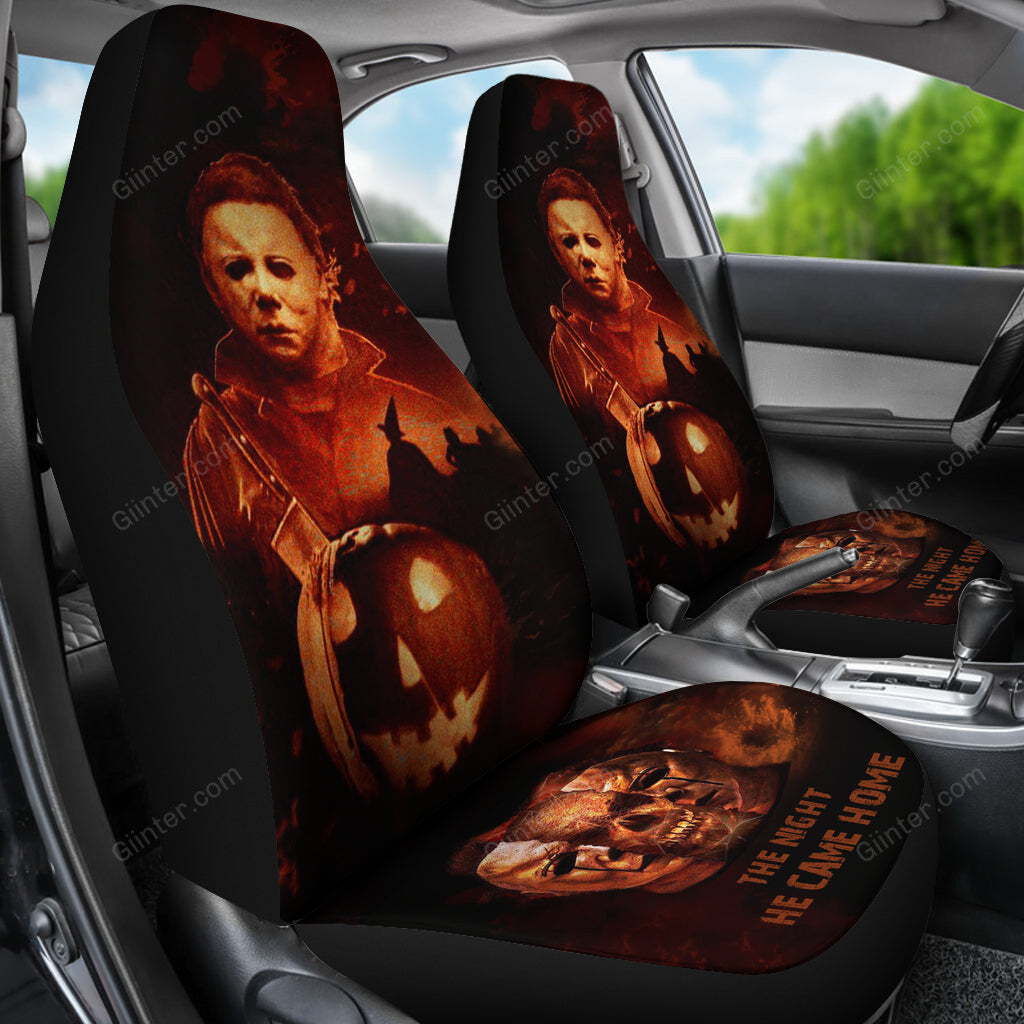 2pcs Michael Myers Car Seat Cover 16