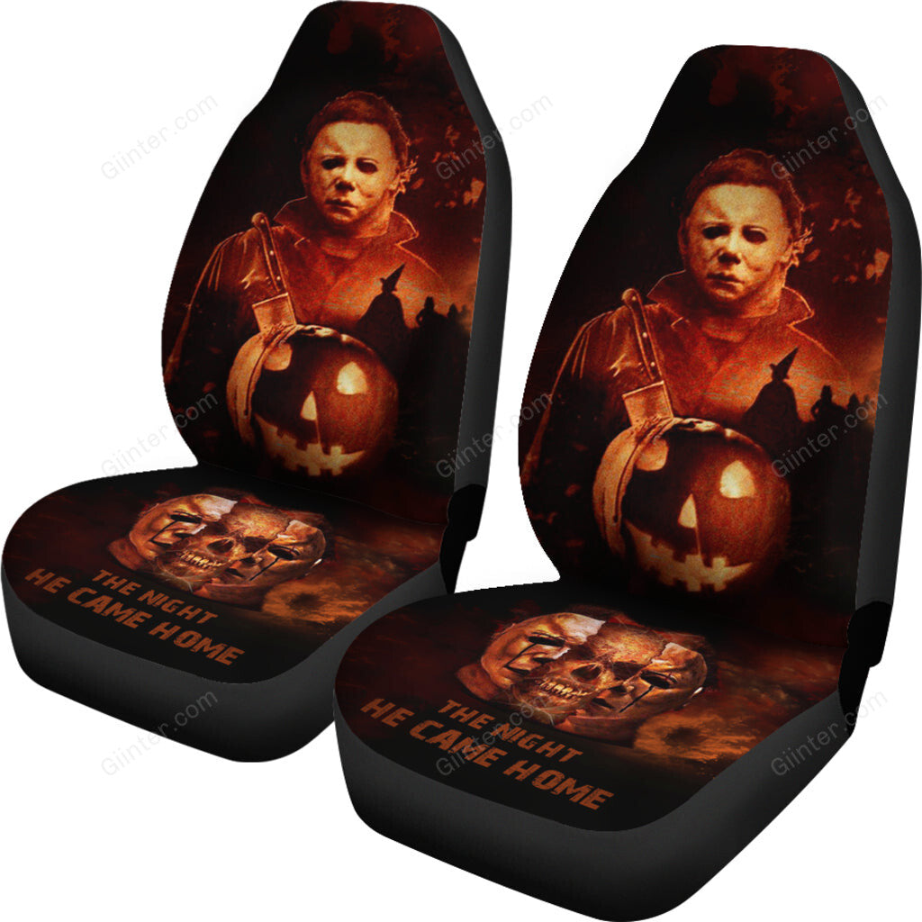 2pcs Michael Myers Car Seat Cover 16