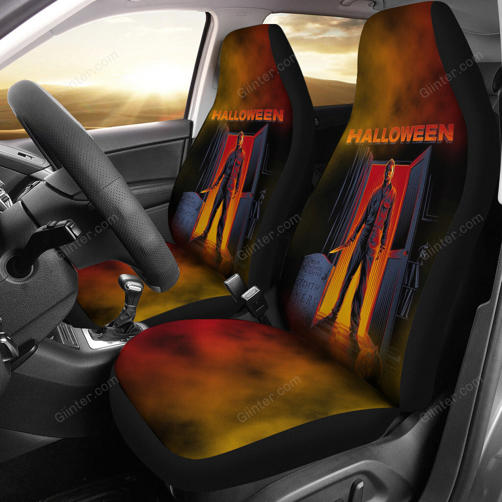 2pcs Michael Myers Car Seat Cover 47