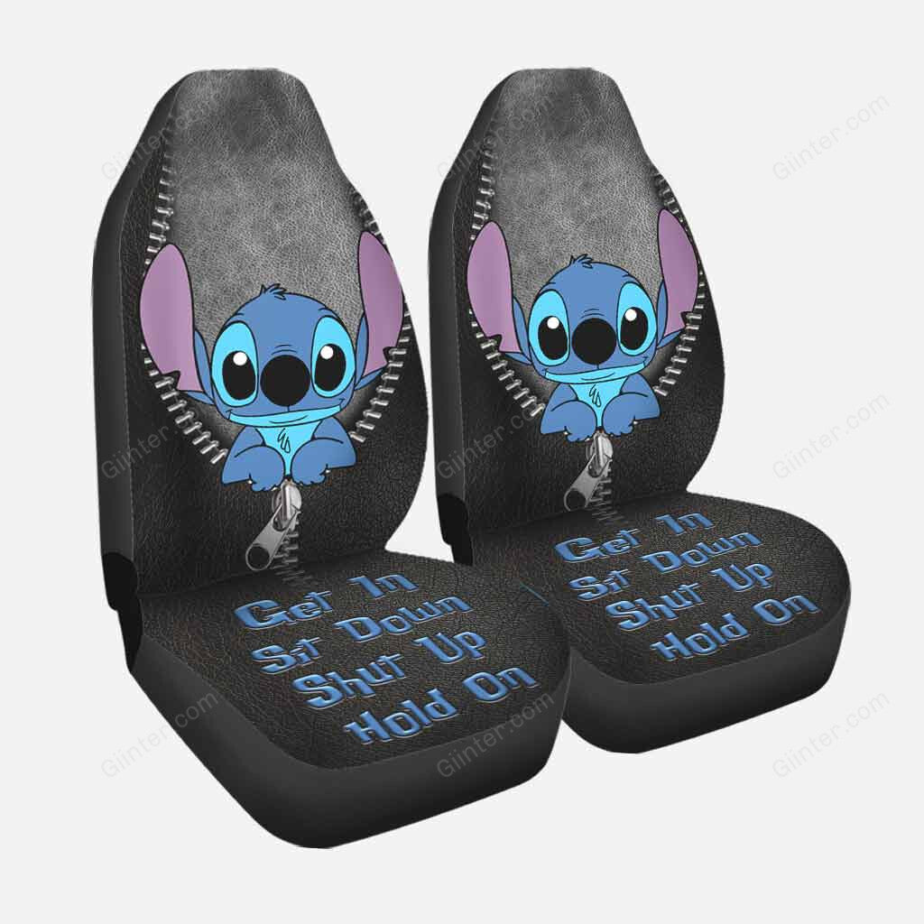 stitch car seat cover