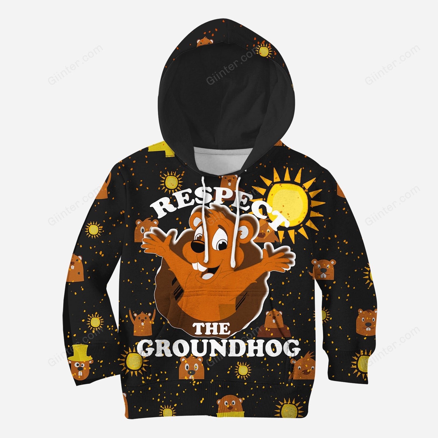 3D All Over Printed Clothes Respect The Groundhog