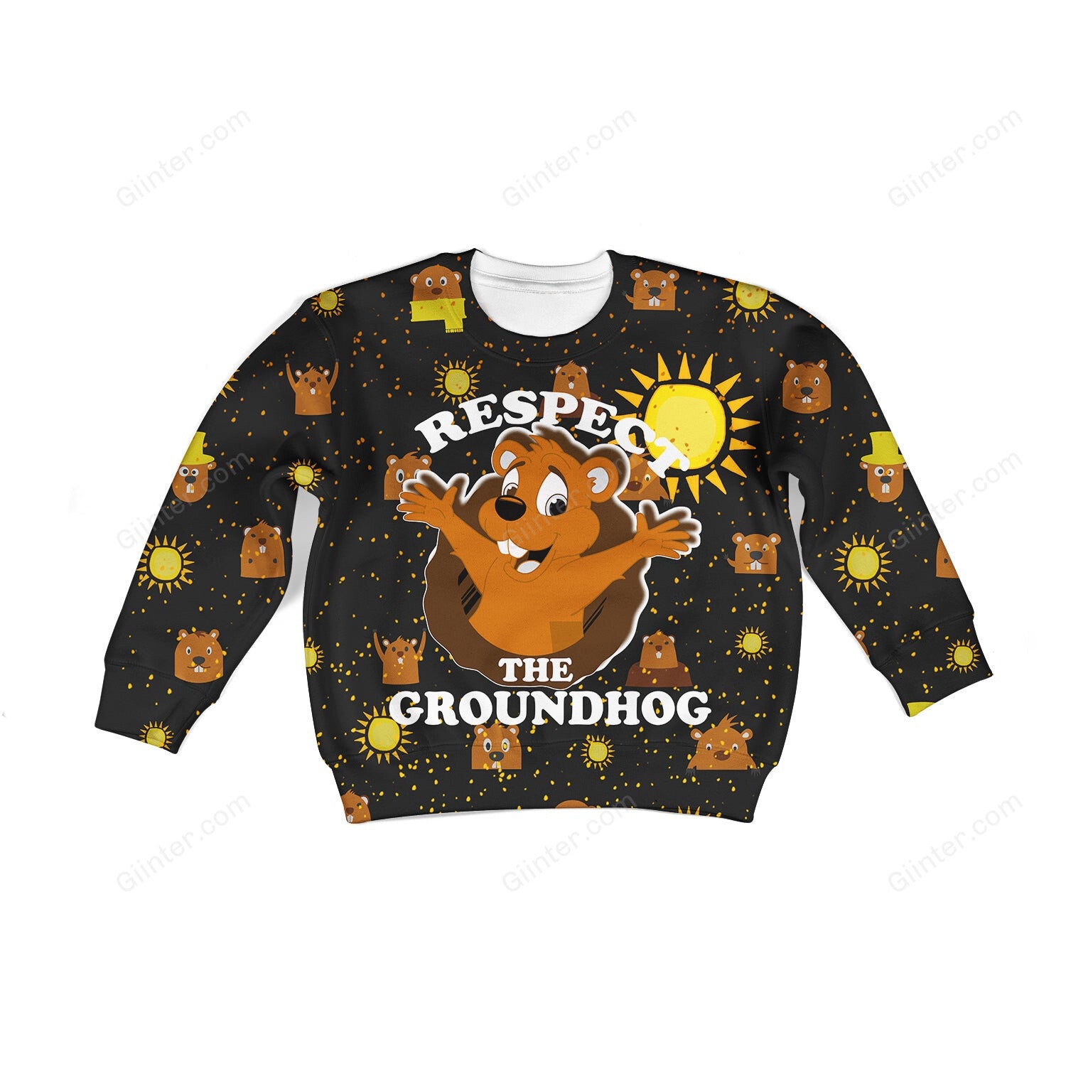 3D All Over Printed Clothes Respect The Groundhog