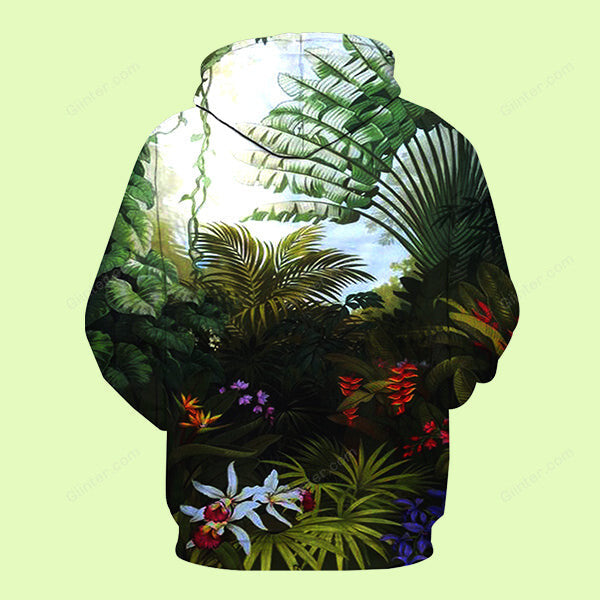 3D ALL OVER PRINTED ELEPHANT SWEATSHIRT - FEATURE ARTIST GIINTER