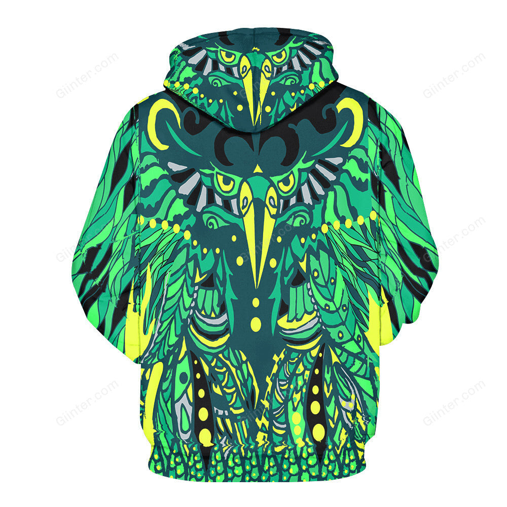 3D ALL OVER PRINTED SWEATSHIRT - FEATURE ARTIST GIINTER