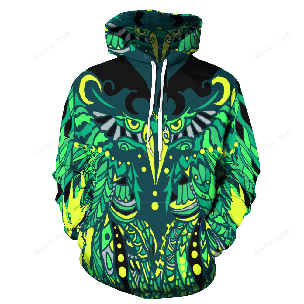 3D ALL OVER PRINTED SWEATSHIRT - FEATURE ARTIST GIINTER