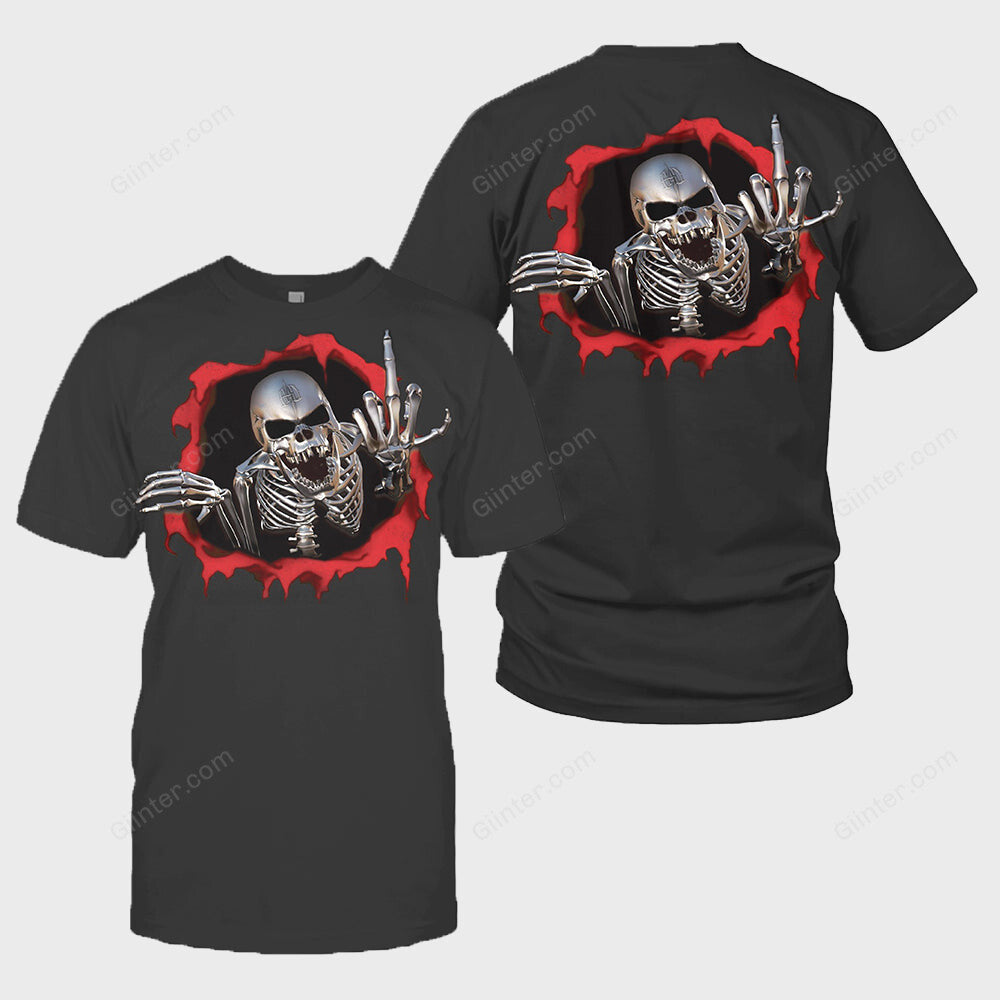 3D All Over Printed Dragon Skulls Clothes 01