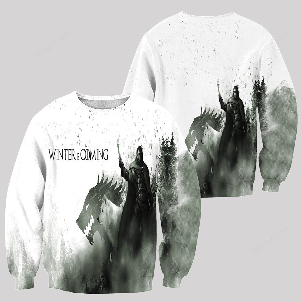 3D ALL OVER PRINTED GAME OF THRONES SWEATSHIRT