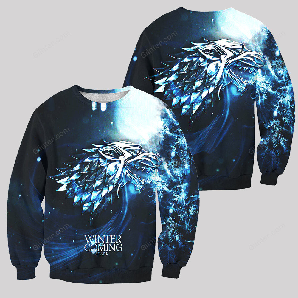 3D ALL OVER PRINTED GAME OF THRONES SWEATSHIRT