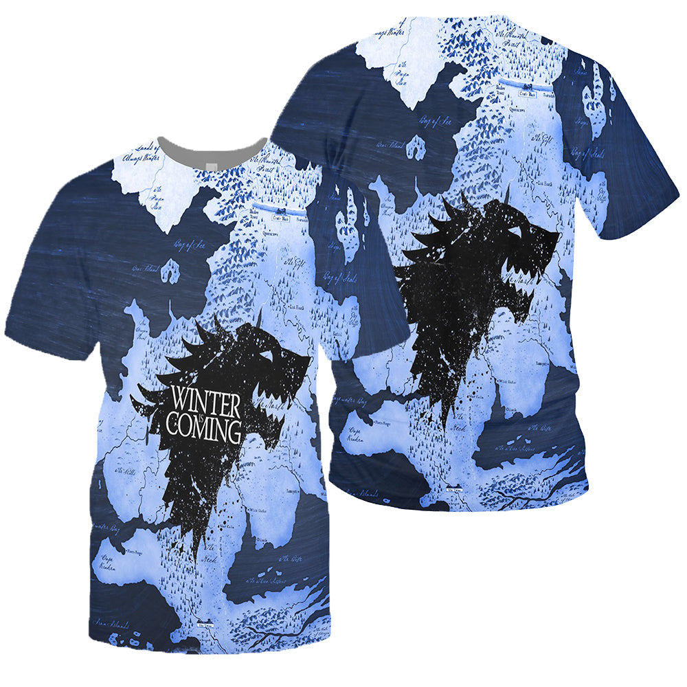 3D ALL OVER PRINTED GAME OF THRONES SWEATSHIRT