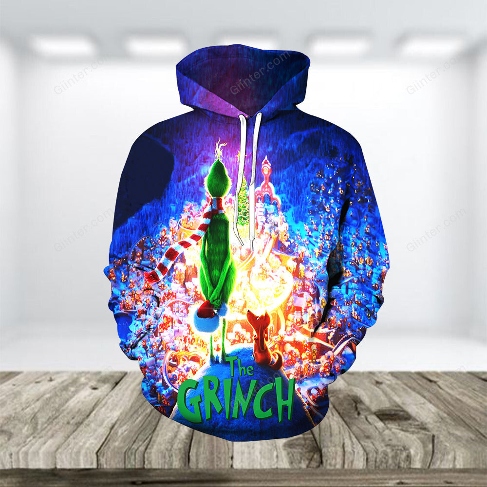 3D ALL OVER PRINTED GRINCH SWEATSHIRT 03