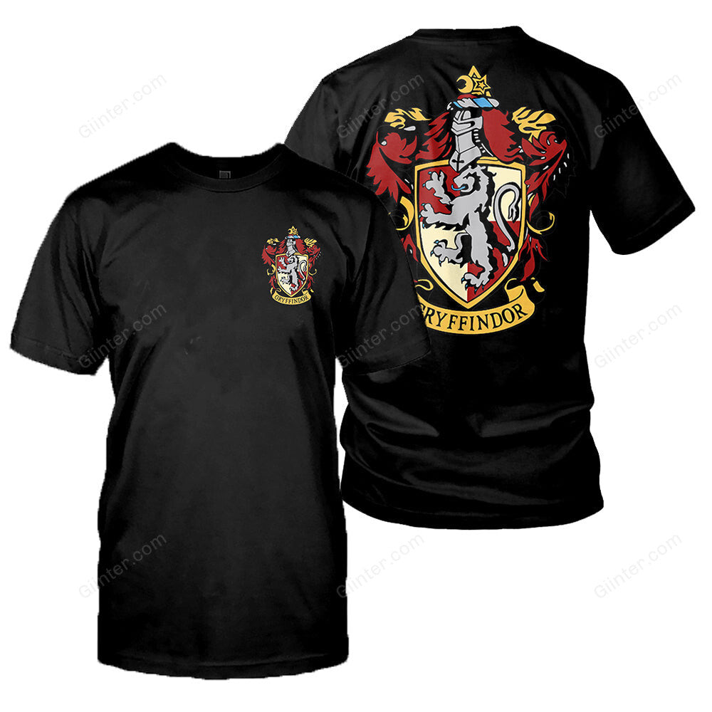3D All Over Printed Gryffindor Harry Potter Clothes 01