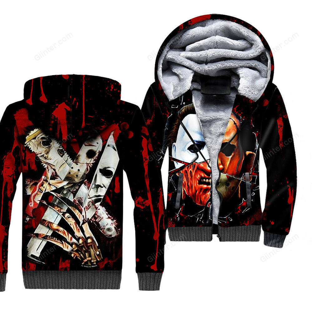 3D All Over Printed Horror Movies Clothes 01