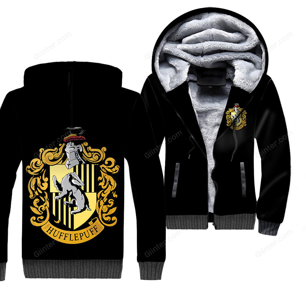 3D All Over Printed Hufflepuff Harry Potter Clothes 01