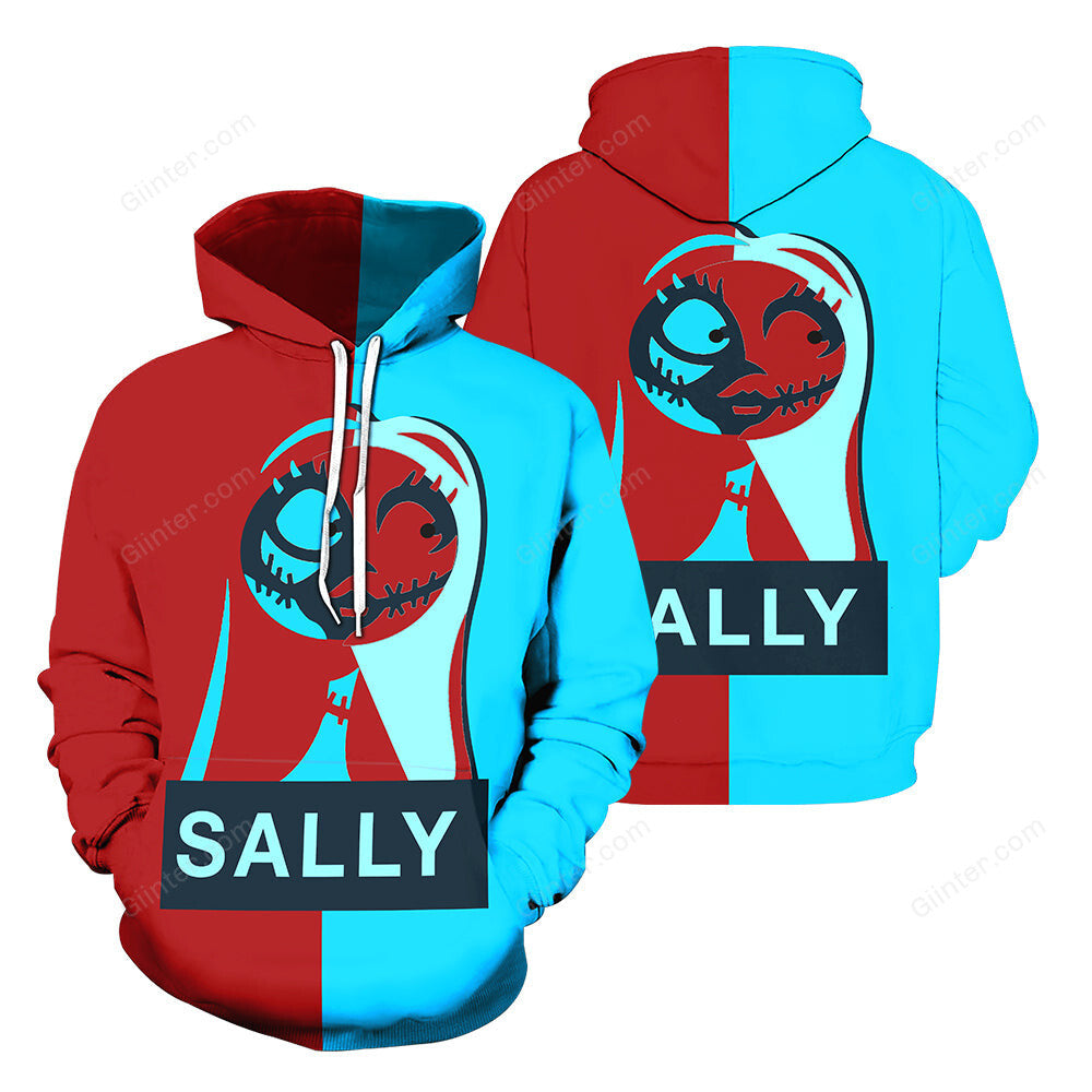 3D All Over Printed Jack & Sally Clothes