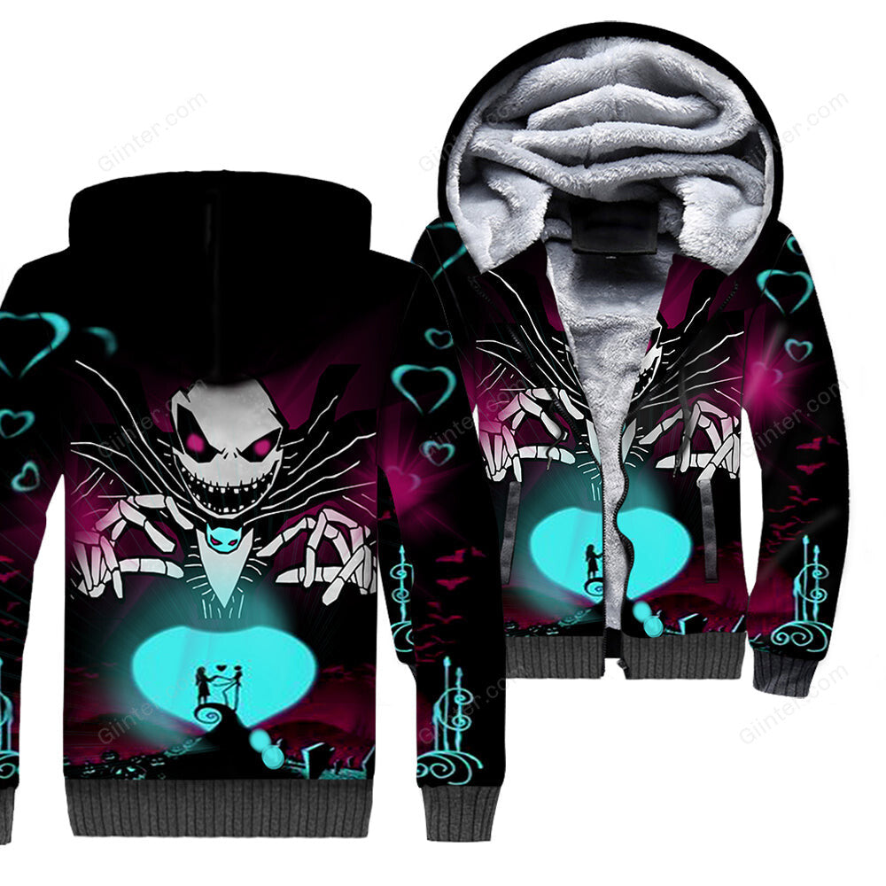 3D All Over Printed Jack Skellington Clothes 01