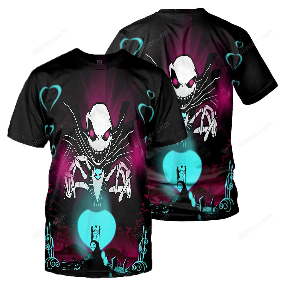 3D All Over Printed Jack Skellington Clothes 01