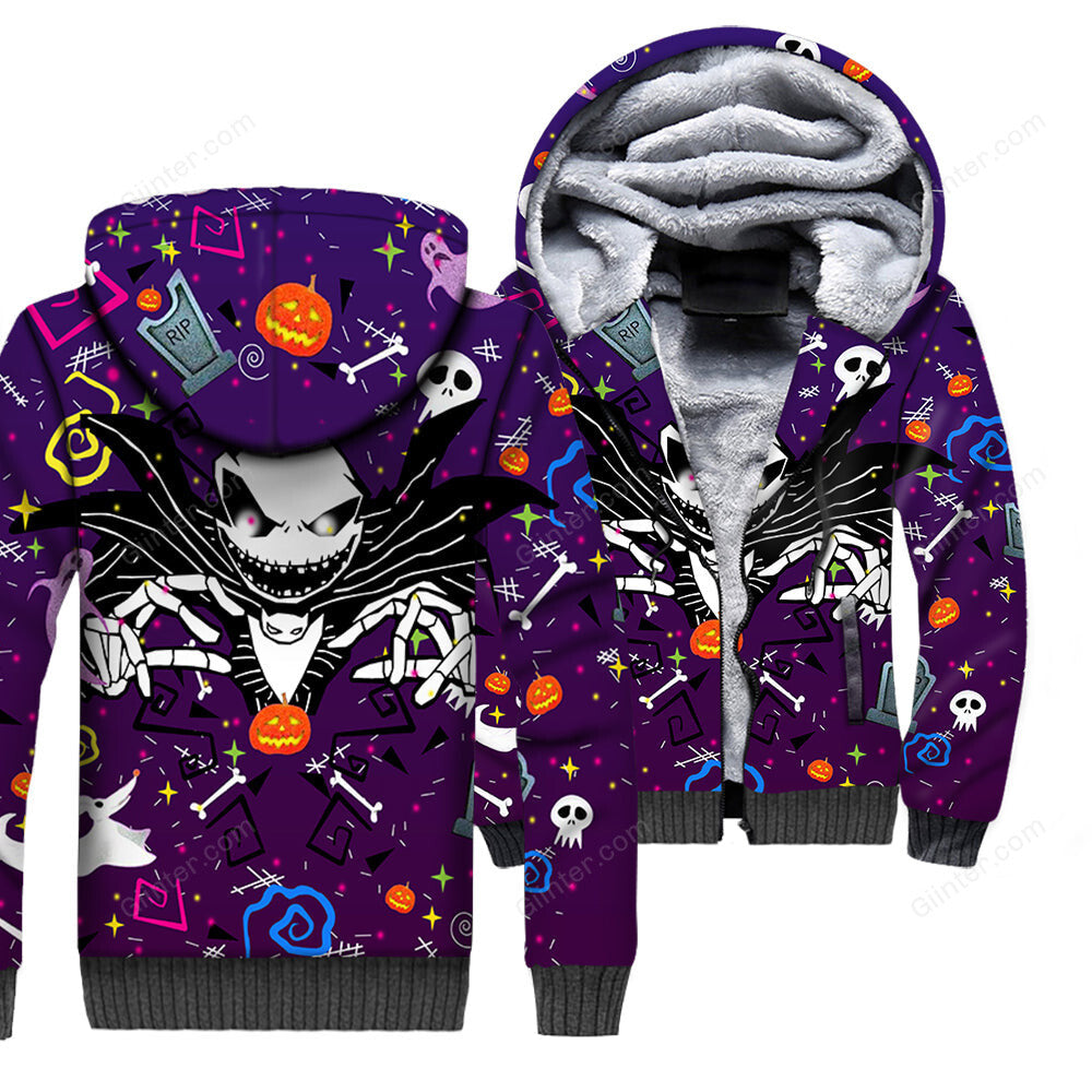 3D All Over Printed Jack Skellington Clothes 02