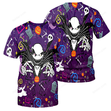 3D All Over Printed Jack Skellington Clothes 02