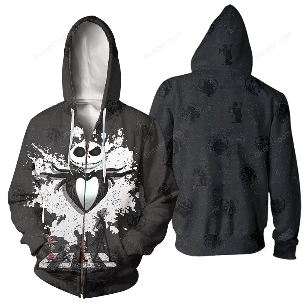 3D All Over Printed Jack Skellington Clothes 04