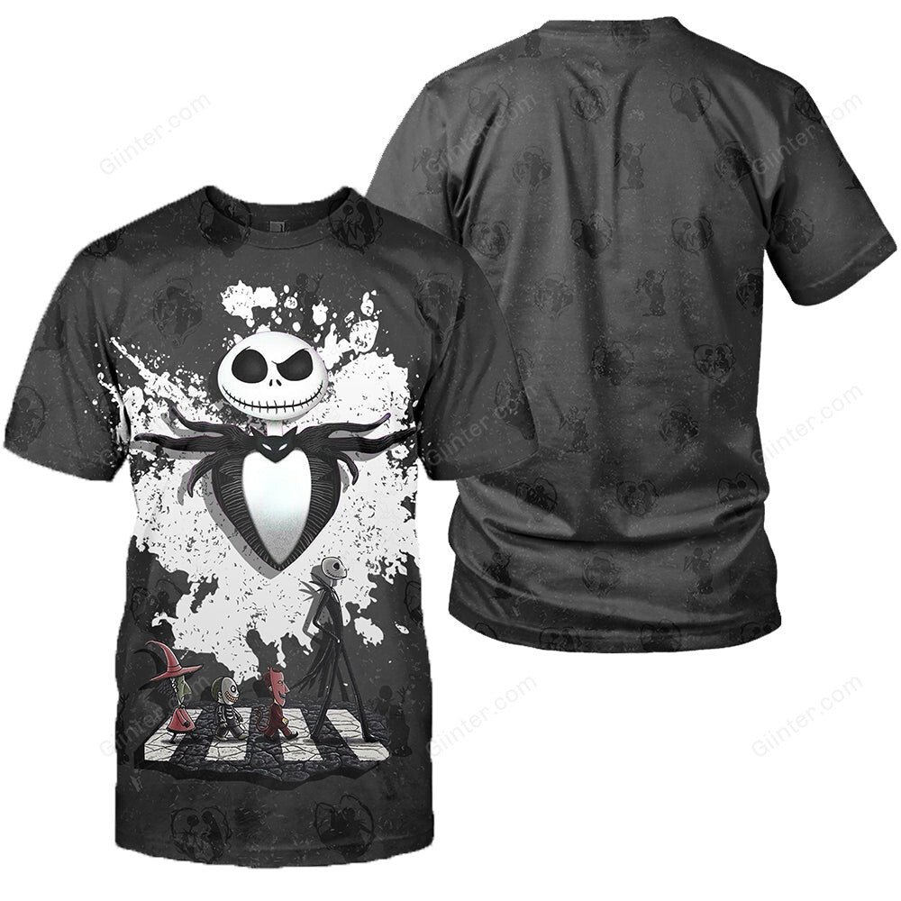 3D All Over Printed Jack Skellington Clothes 04