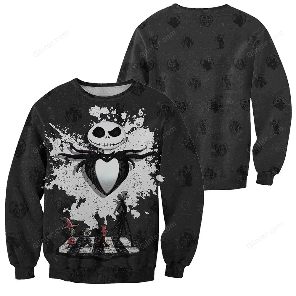 3D All Over Printed Jack Skellington Clothes 04