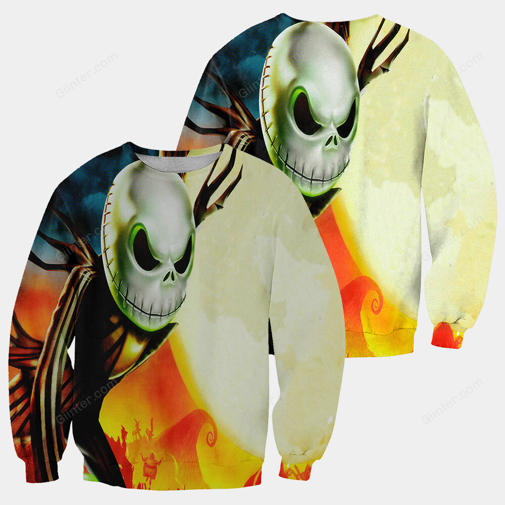 3D All Over Printed Jack Skellington Clothes 05