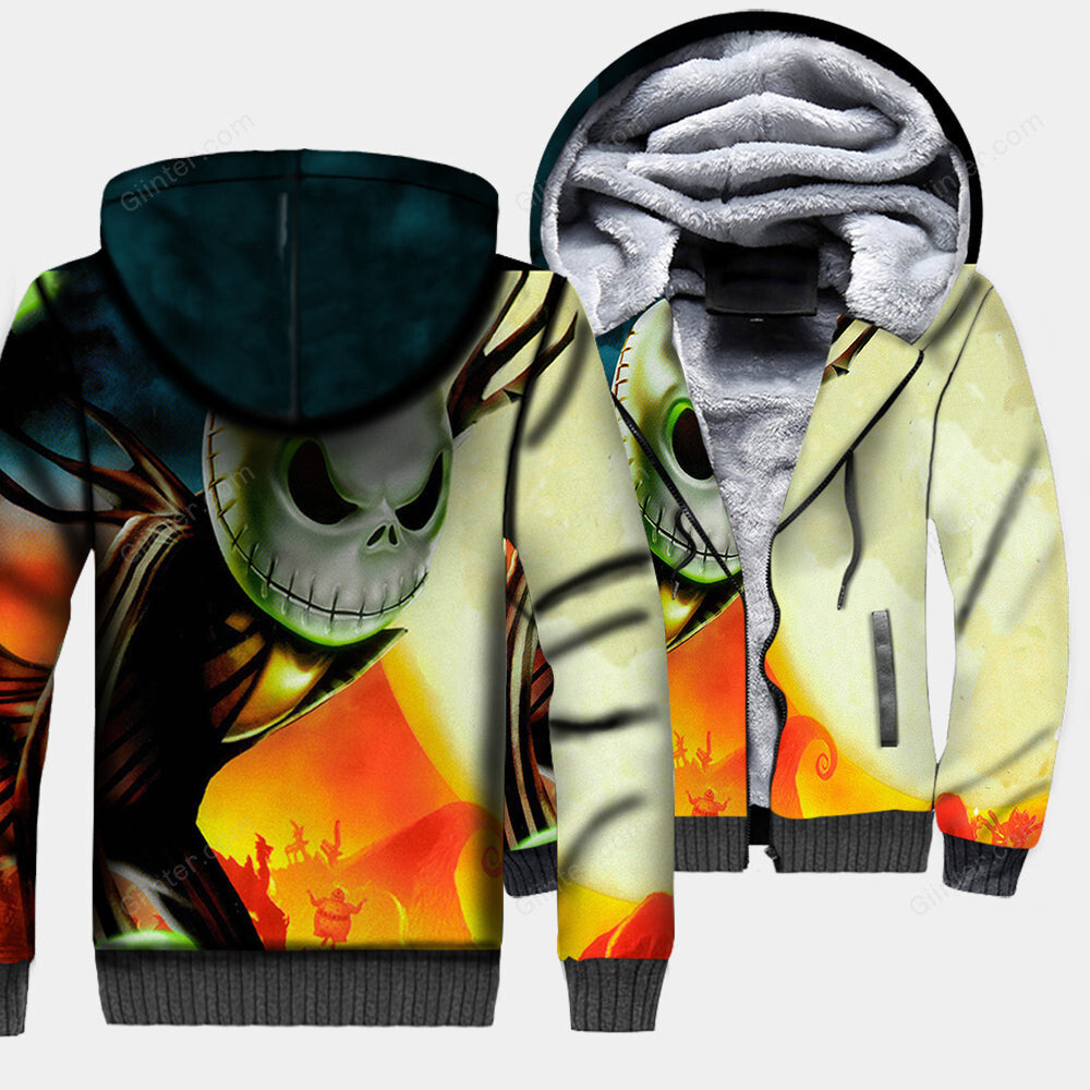 3D All Over Printed Jack Skellington Clothes 05