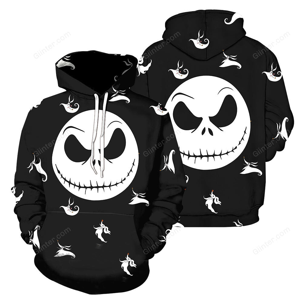 3D All Over Printed Jack Skellington Clothes 08