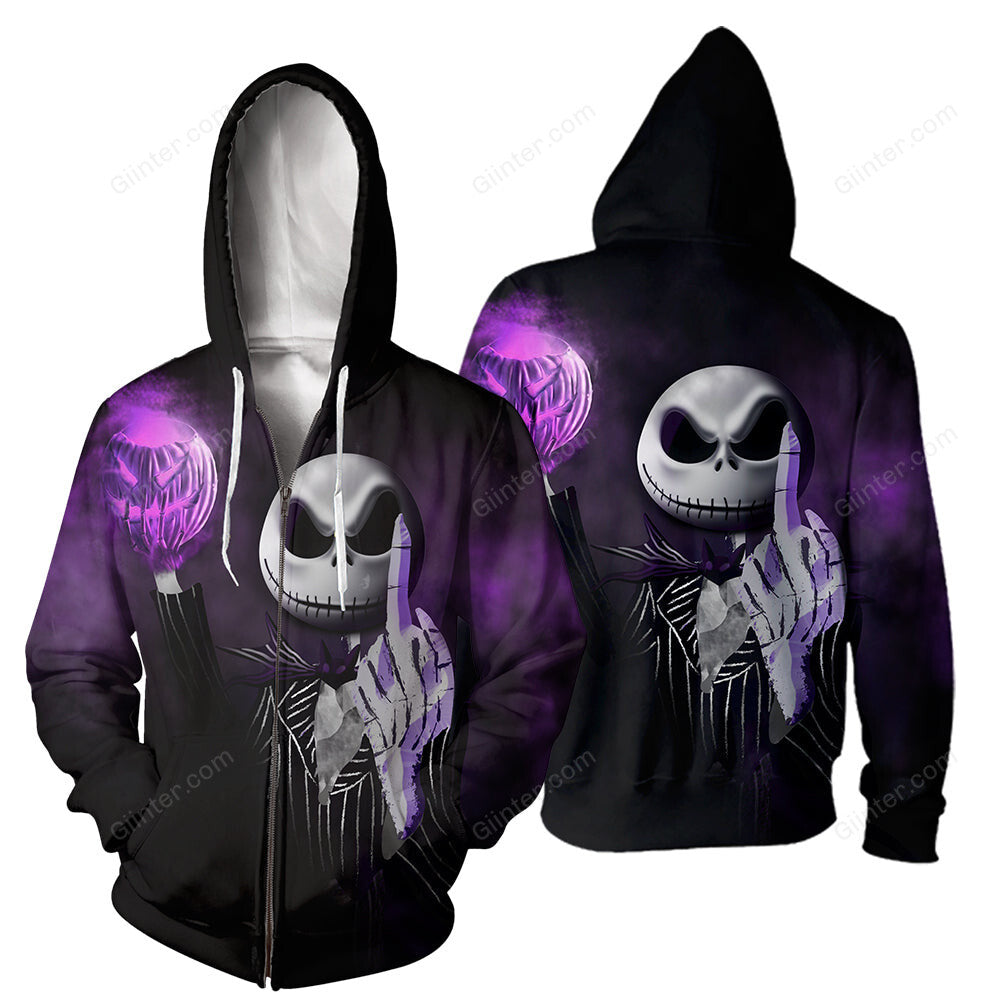 3D All Over Printed Jack Skellington Clothes 12
