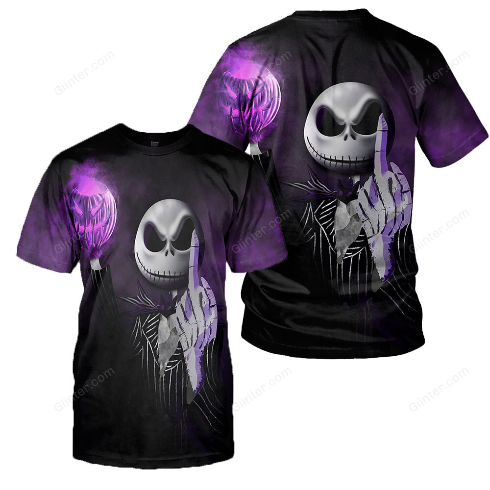 3D All Over Printed Jack Skellington Clothes 12