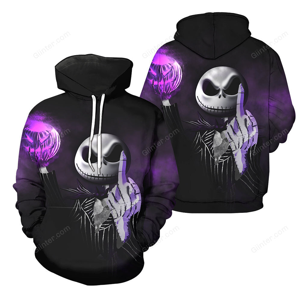 3D All Over Printed Jack Skellington Clothes 12