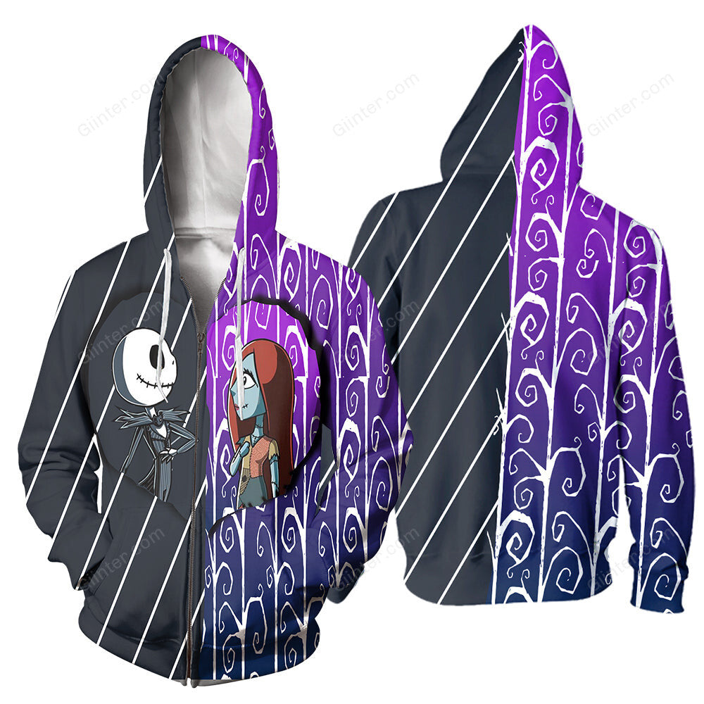 3D All Over Printed Jack Skellington Clothes 13