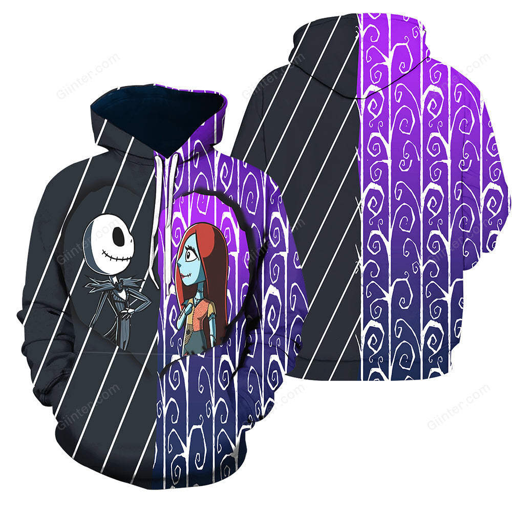 3D All Over Printed Jack Skellington Clothes 13