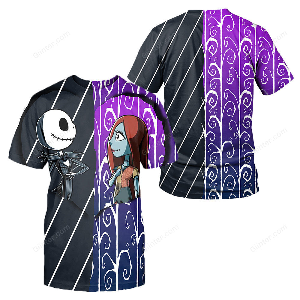 3D All Over Printed Jack Skellington Clothes 13