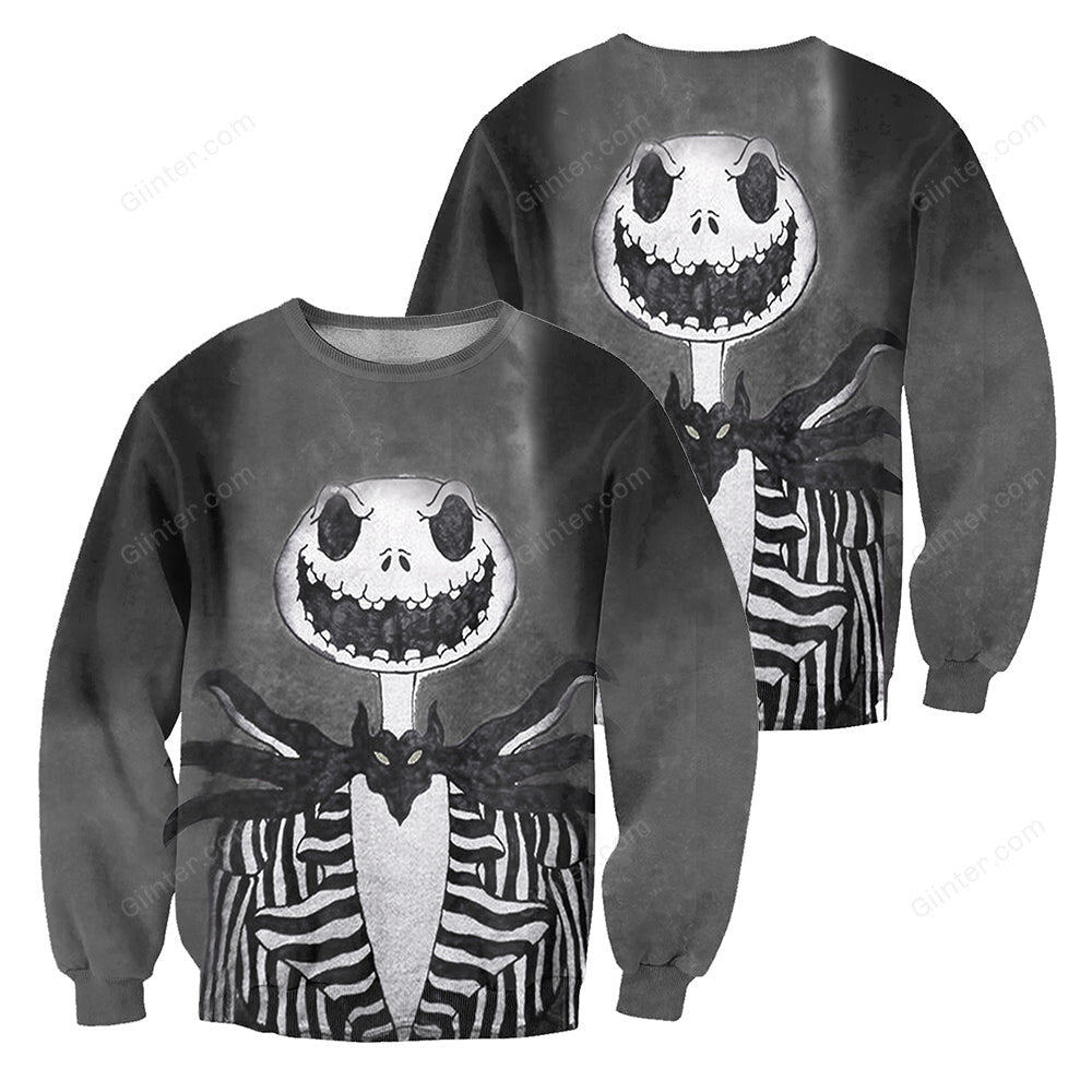3D All Over Printed Jack Skellington Clothes 14