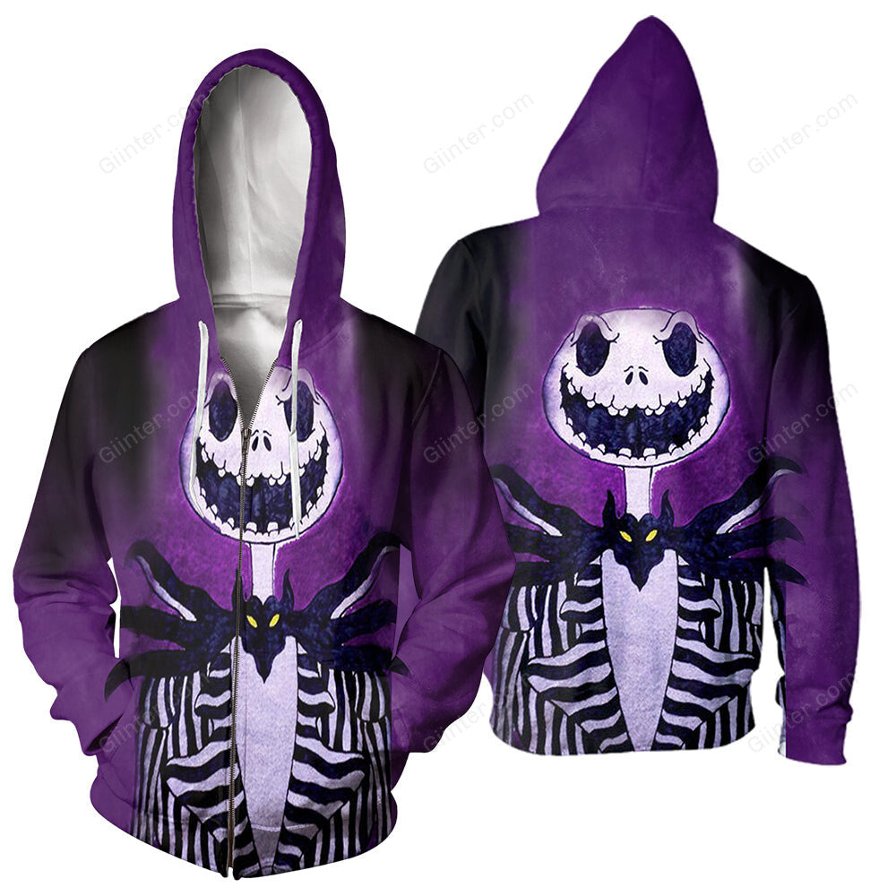 3D All Over Printed Jack Skellington Clothes 14