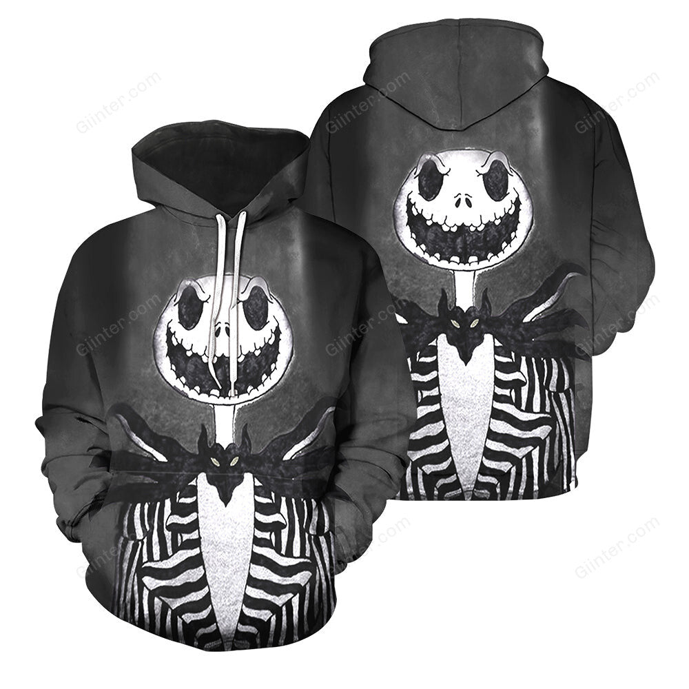 3D All Over Printed Jack Skellington Clothes 14