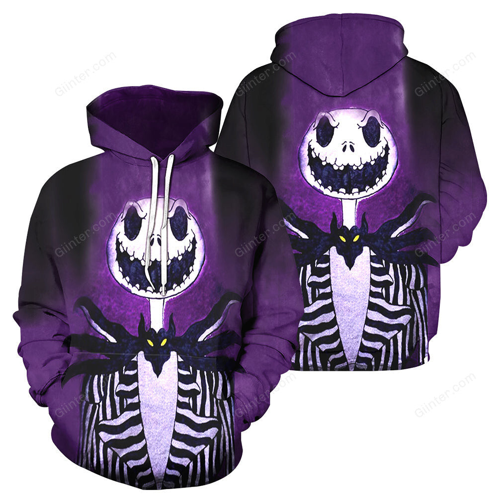3D All Over Printed Jack Skellington Clothes 14